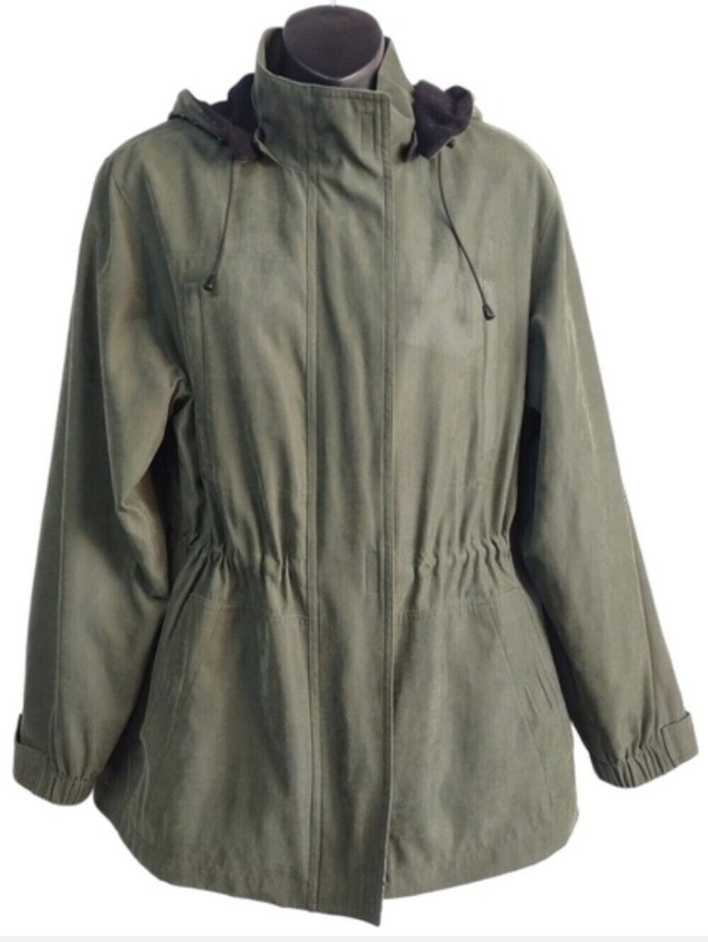 St. John's Bay Women's Jacket 2 In One 3 Ways To Wear Size M